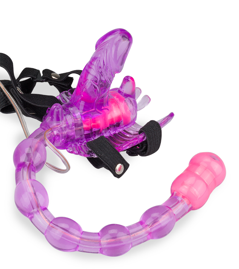 Culotte vibrante triple stimulation