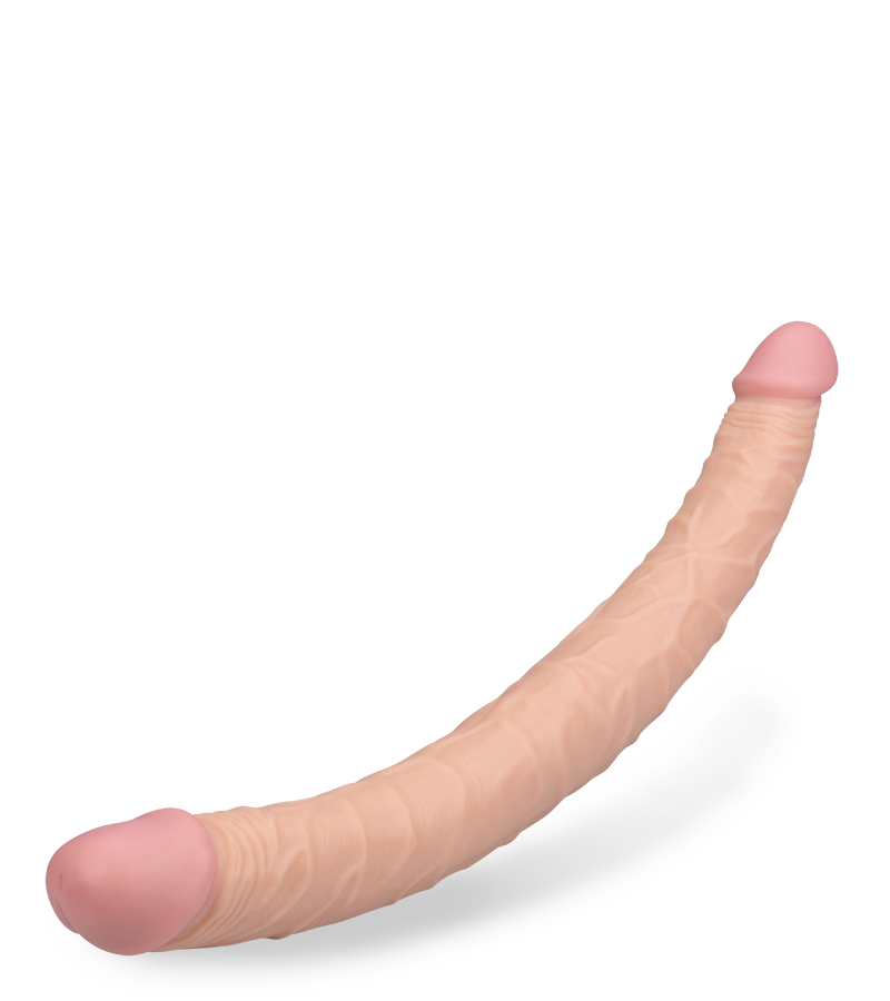 Double gode réaliste 2 diamètres