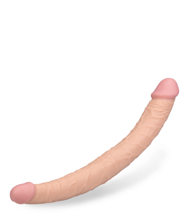 Double gode réaliste 2 diamètres