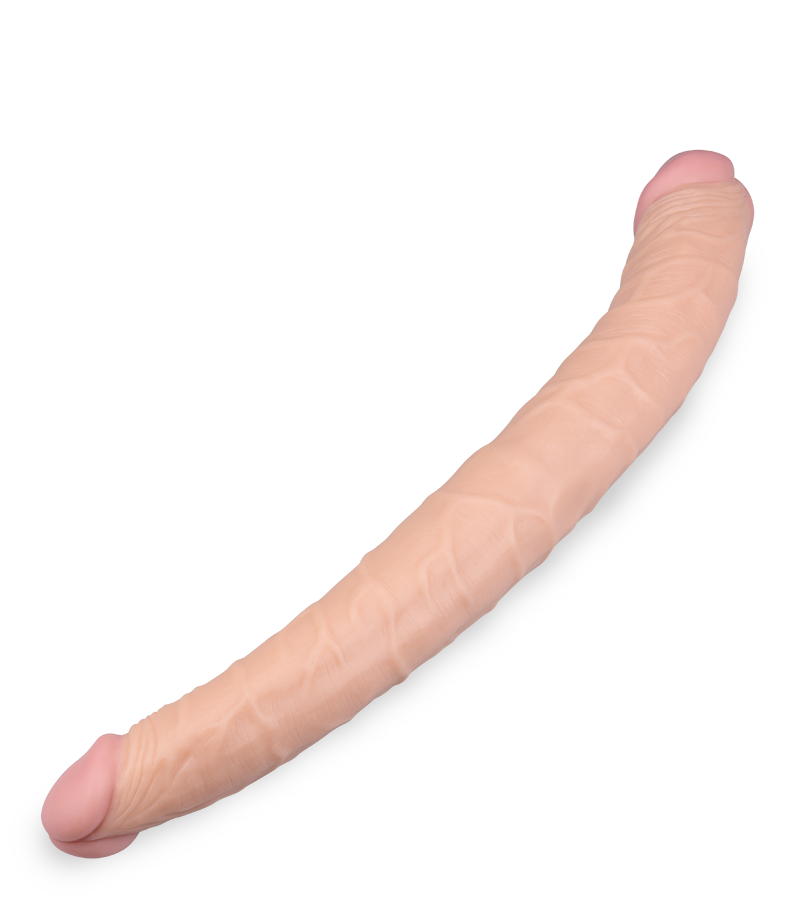 Double gode réaliste 2 diamètres