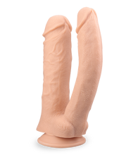 Charger l'image dans la galerie, Enorme double gode 24,5 et 27,5 cm double pénétration