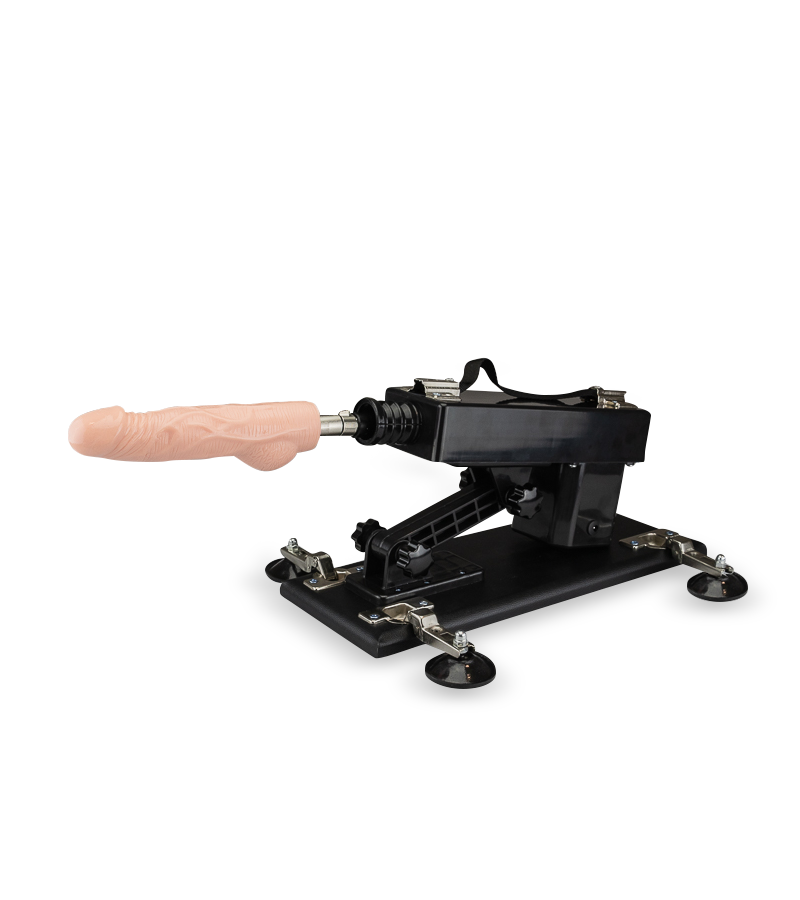 Fucking machine anale ou vaginale avec 4 godes