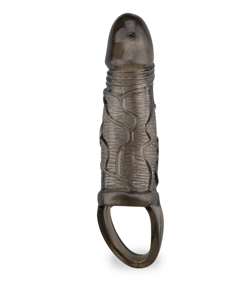 Gaine à pénis veinée extensible