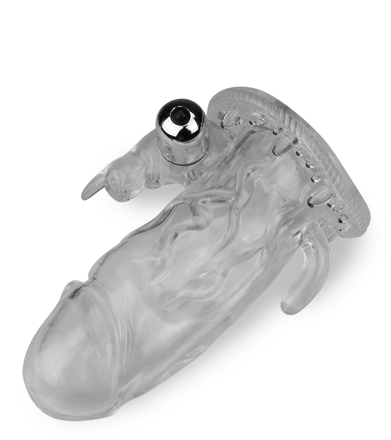 Gaine pénis crystal rabbit
