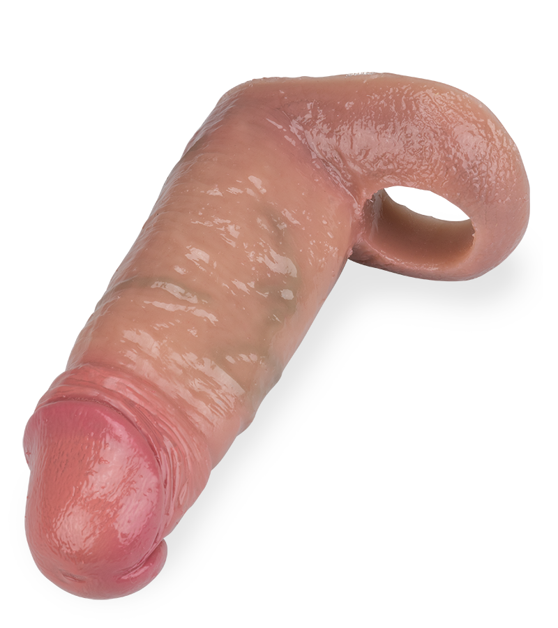 Gaine réaliste en silicone liquide Ethan 13,5cm