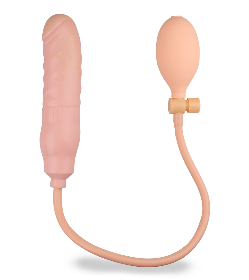Gode anal à pompe gonflable