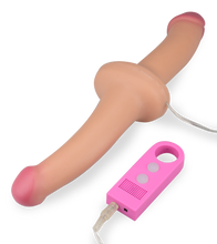 Charger l'image dans la galerie, Gode ceinture double vibrant