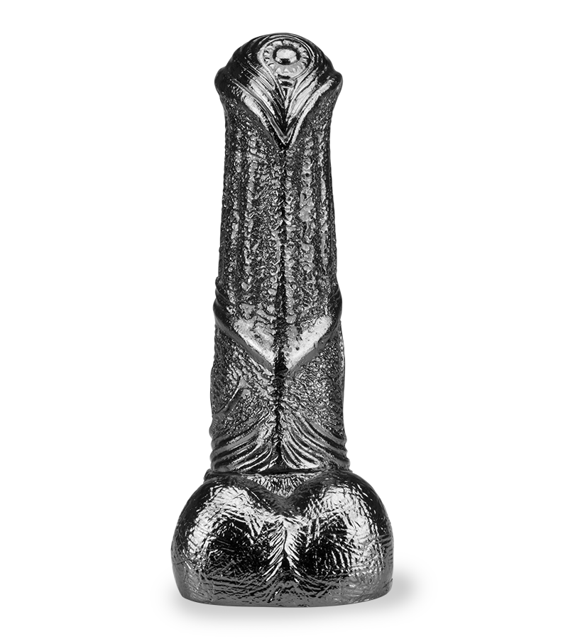 Gode cheval en métal Sauron