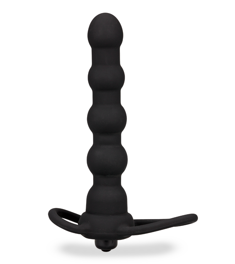 Gode double pénétrateur anneau cockring vibrant