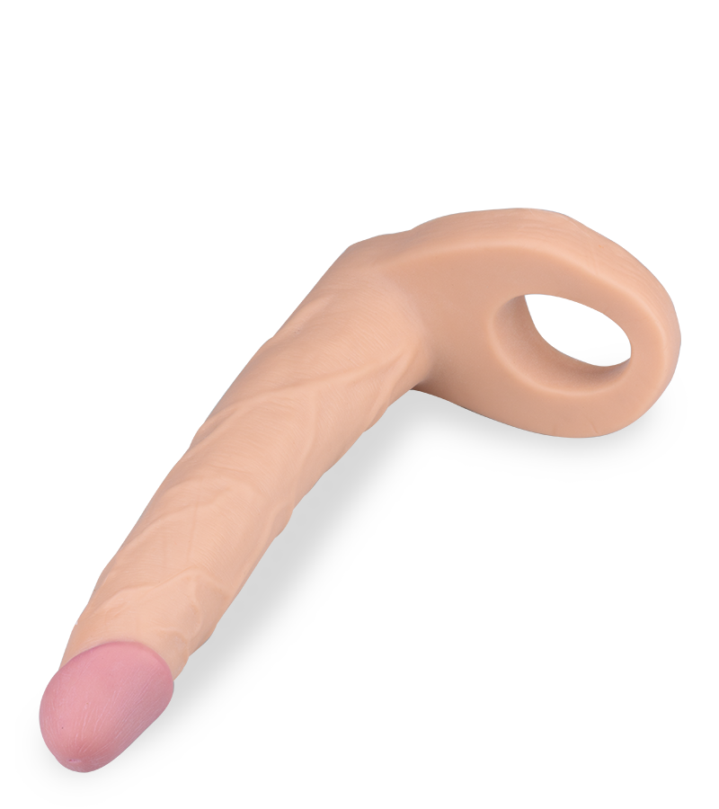 Gode double pénétration vibrant pour couple