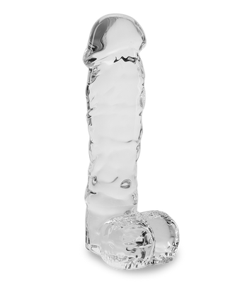 Gode en verre réaliste Leo
