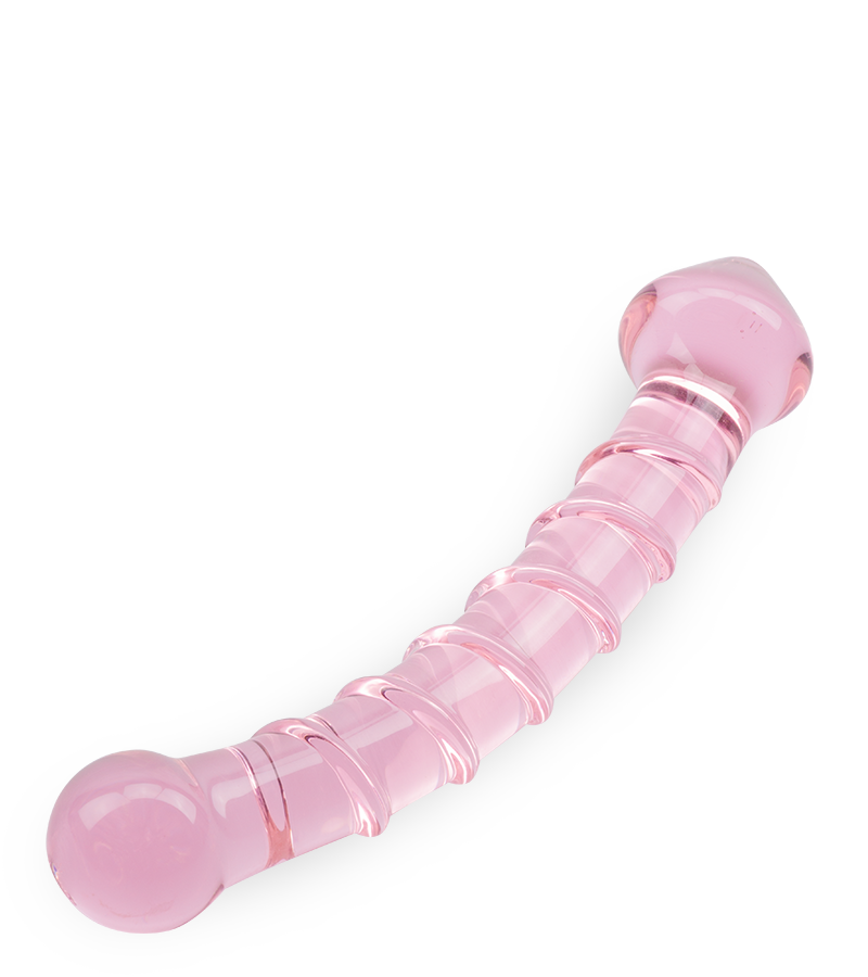 Gode en verre Swirling