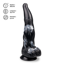 Charger l'image dans la galerie, Gode ventouse dragon 25,0cm