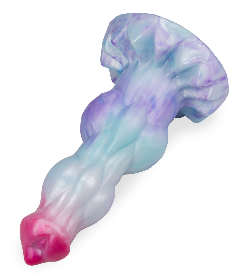 Gode ventouse dragon en silicone Solarix