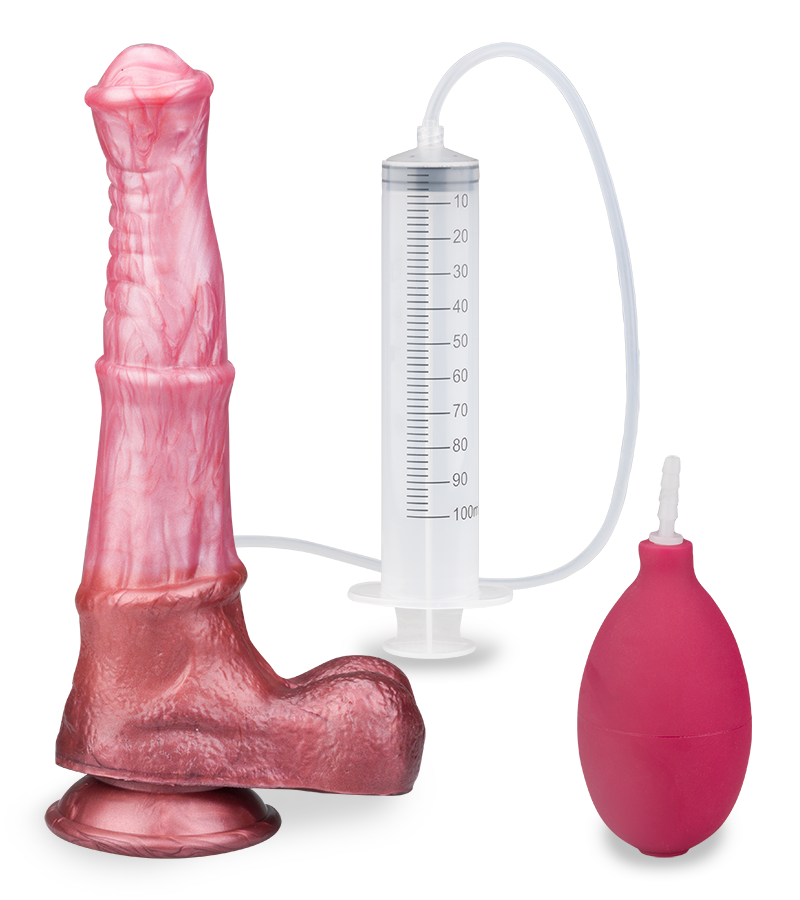 Gode ventouse éjaculateur cheval 22,0cm