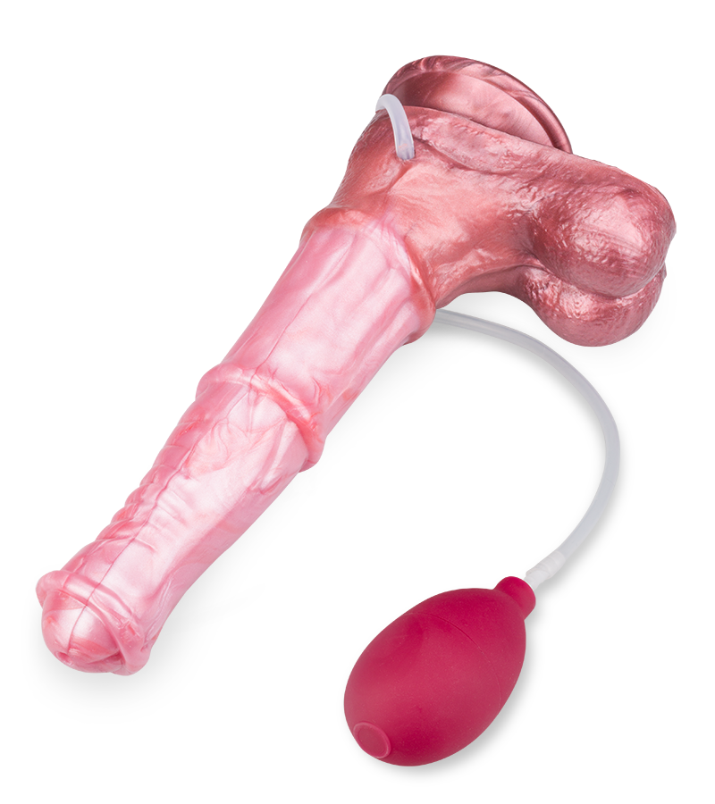 Gode ventouse éjaculateur cheval 22,0cm