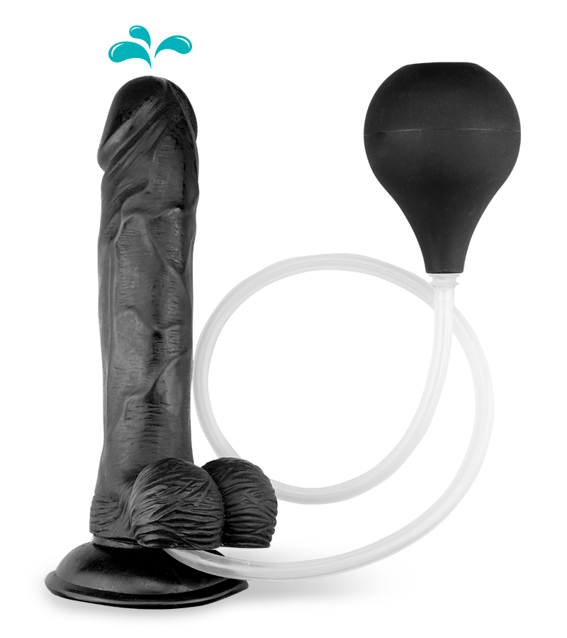 Gode ventouse éjaculateur réaliste 23,0cm