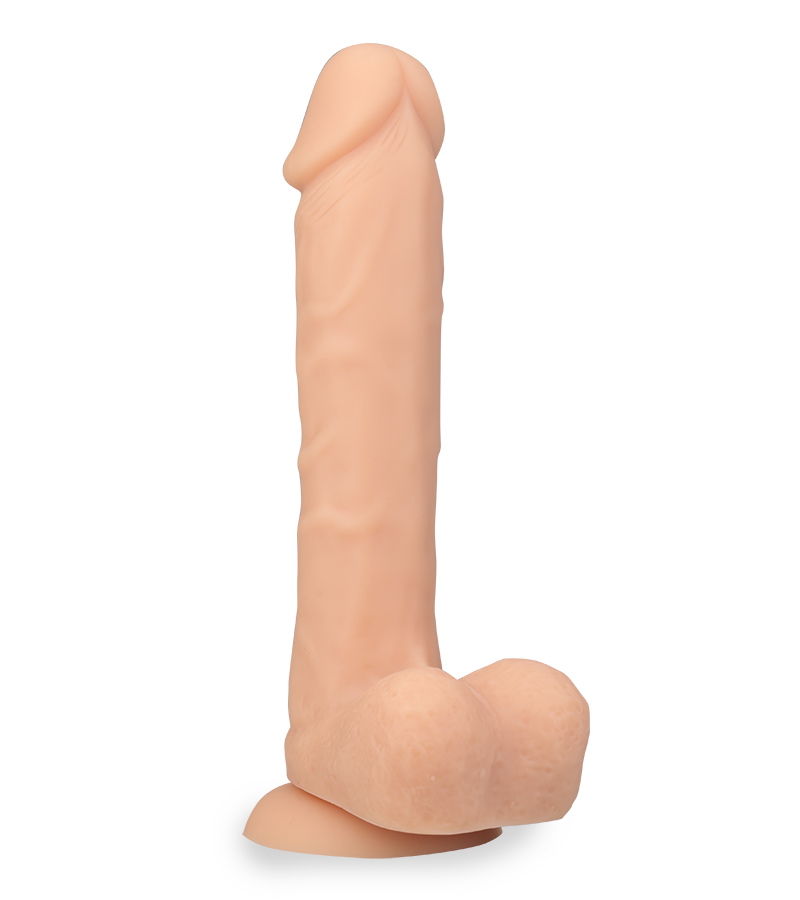 Gode ventouse en silicone médical Lionel