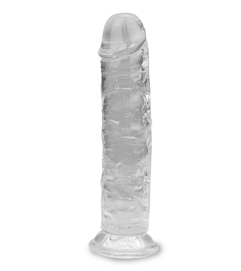 Gode ventouse transparent Phantom