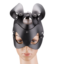 Charger l'image dans la galerie, Masque de lapin en similicuir