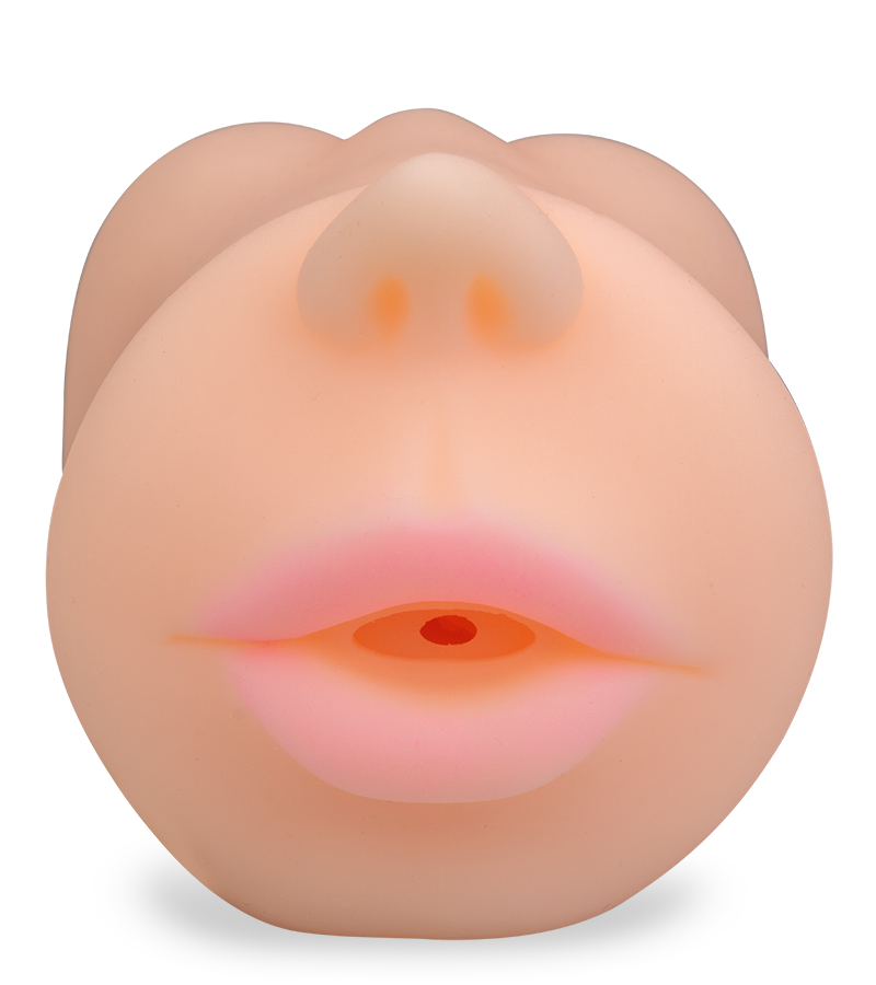 Masturbateur bouche suceuse avec vagin et anus réaliste