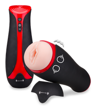 Charger l'image dans la galerie, Masturbateur vibrant airbag Pingu