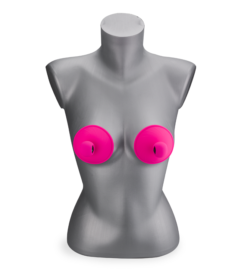 Paire de stimulateurs de poitrine vibrants Woap