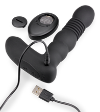 Charger l'image dans la galerie, Plug anal chauffant vibrant et va-et-vient Mox