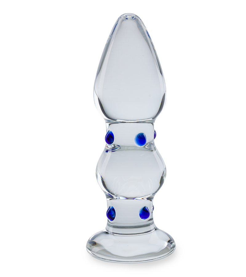 Plug anal en verre Gem