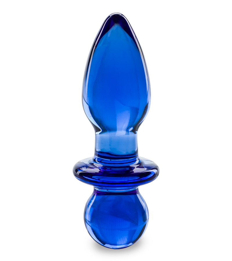 Plug anal en verre Pin