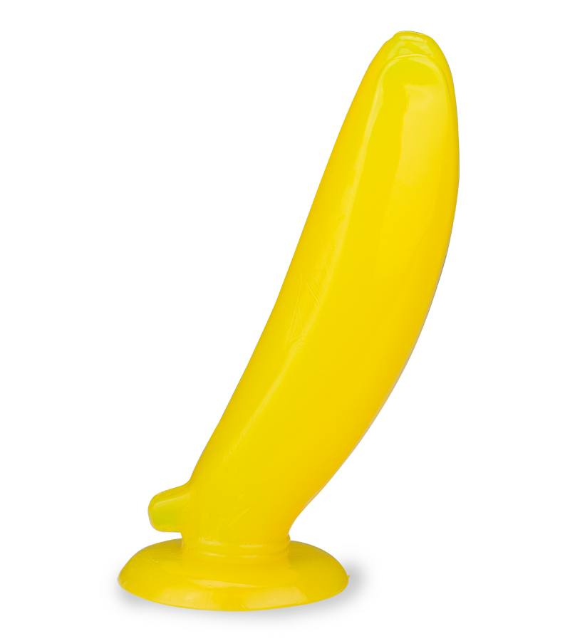 Plug anal ventouse Banane gros diamètre