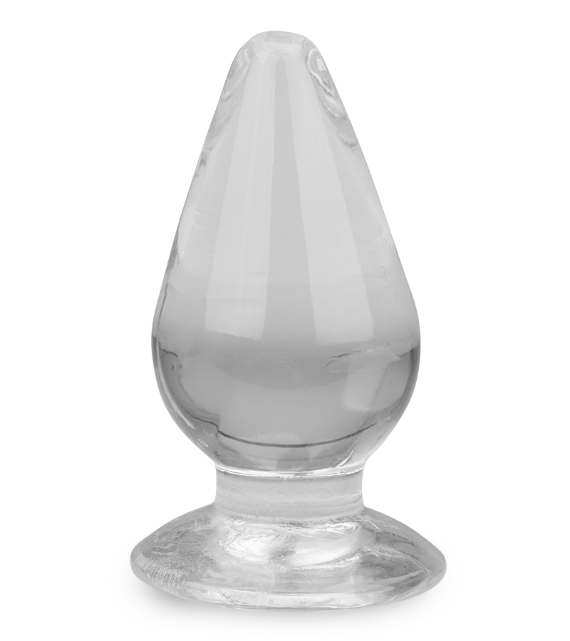 Plug anal ventouse transparent Softy