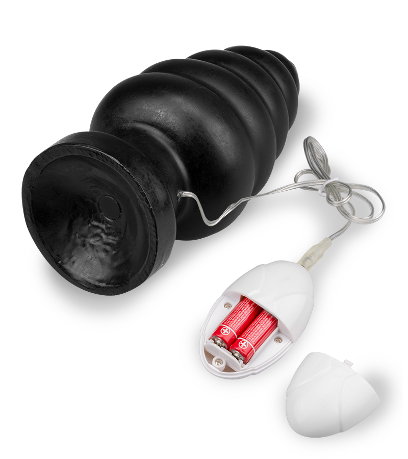 Plug anal vibrant à ventouse Ascender