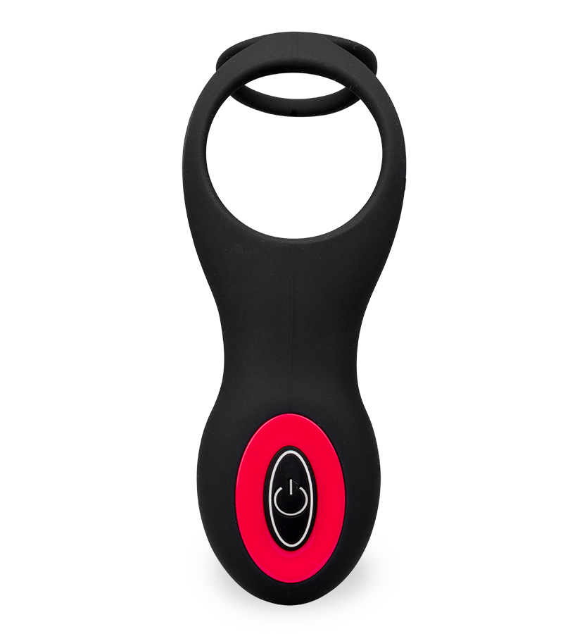 Sextoy prostate avec anneau cockring télécommande sans fil