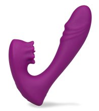 Charger l'image dans la galerie, Stimulateur clitoris pulsatif et vibro télécommandé Lila