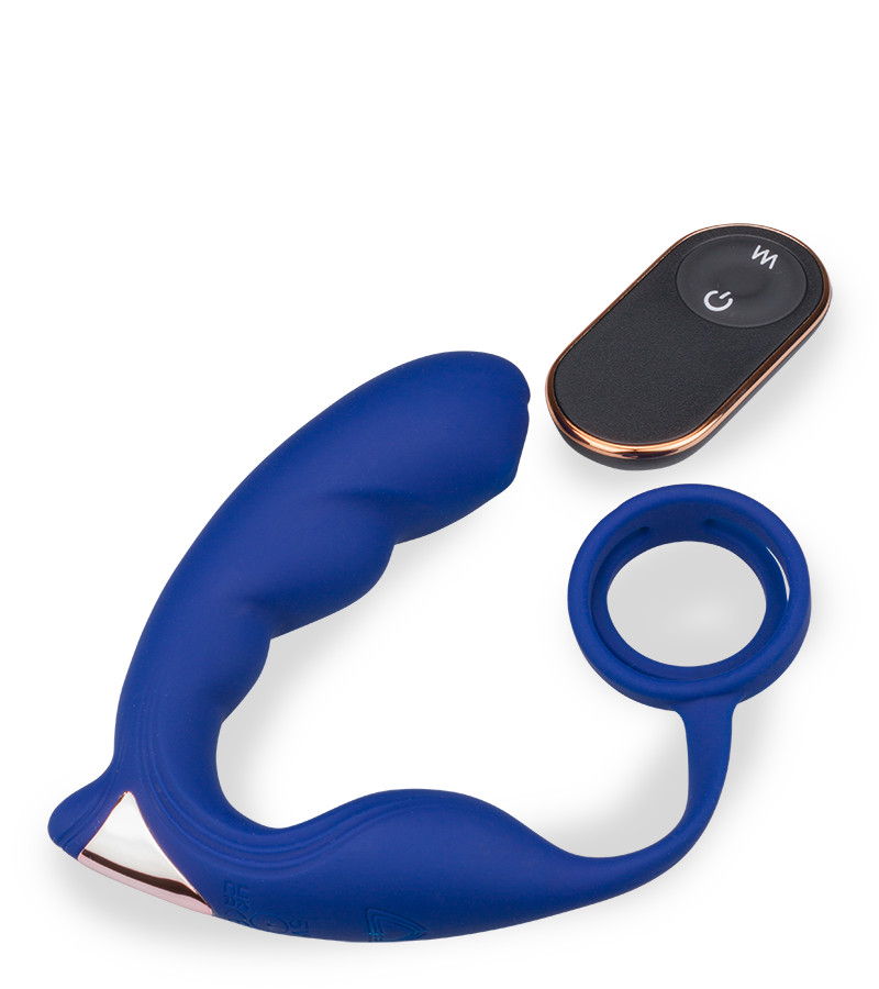 Stimulateur de prostate et double cockring Fury