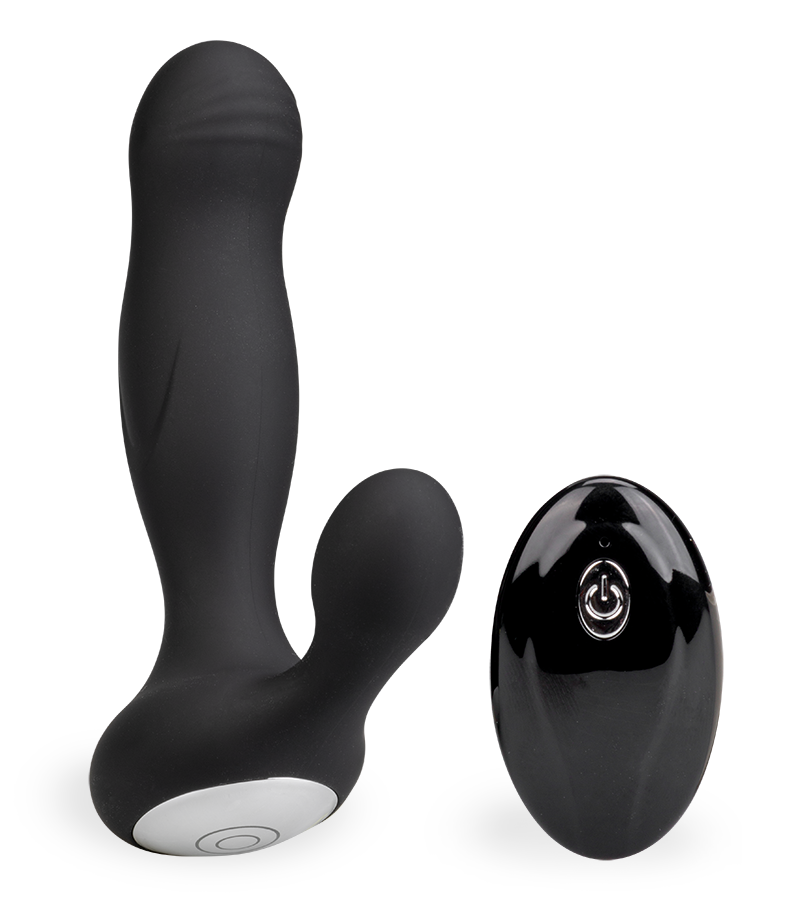 Stimulateur prostate télécommandé noir 10 modes