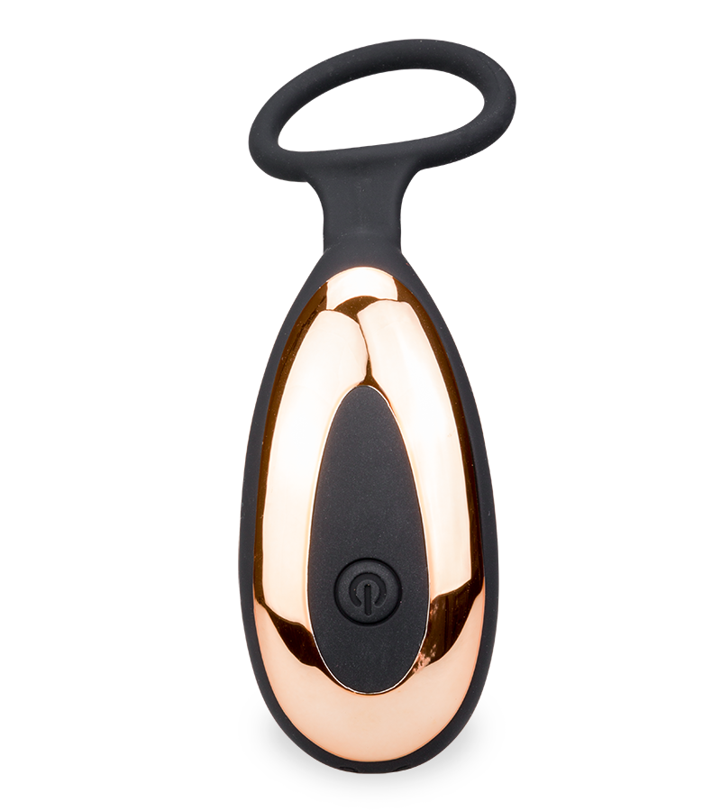 Stimulateur prostate vibrant avec anneau cockring 7 modes