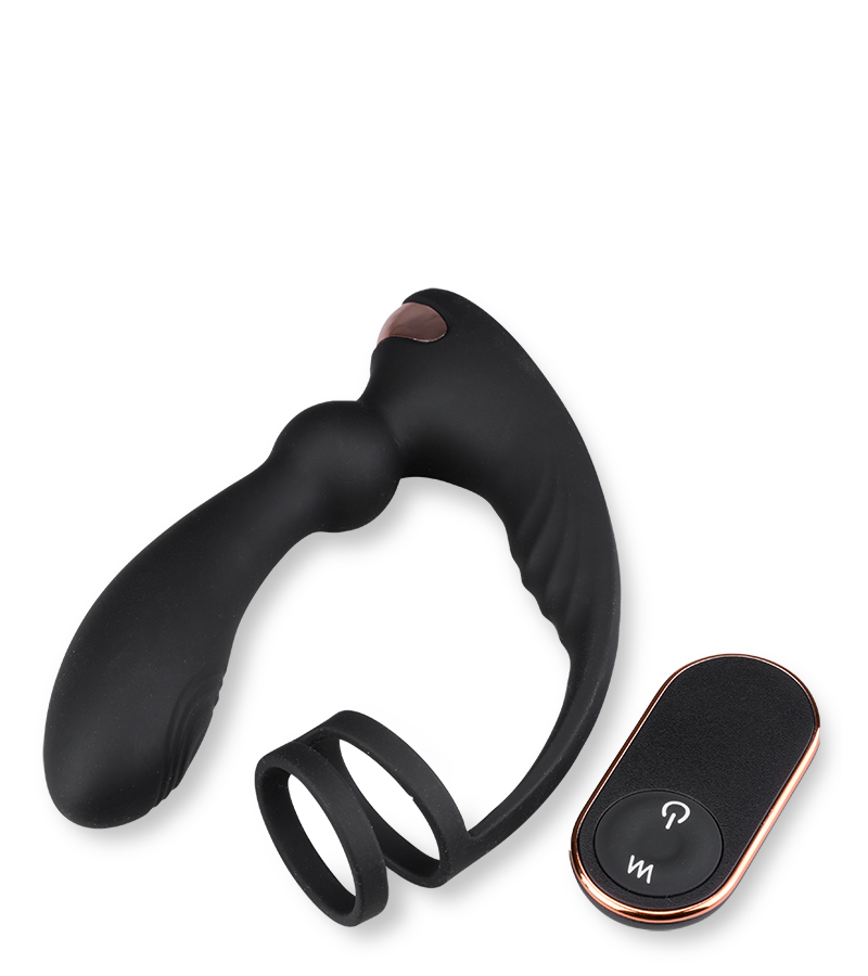 Stimulateur prostatique avec cockring Hutter