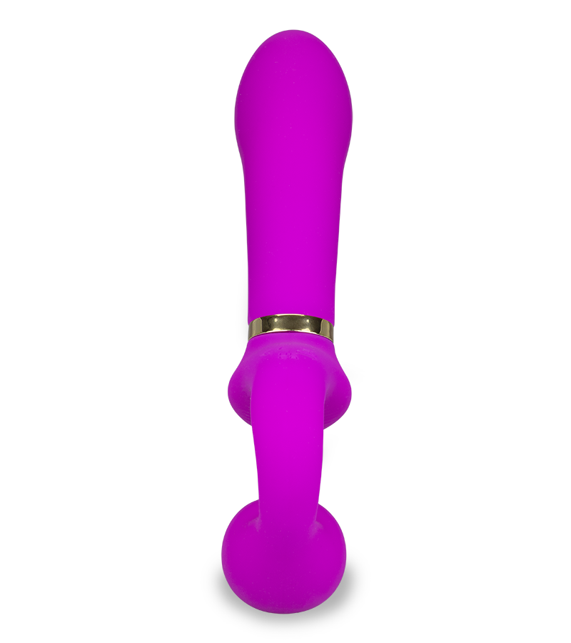 Strapon vibrant avec électrostimulation Authority