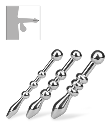Trio de plugs d'urètre Marsnik