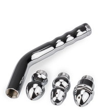 Charger l'image dans la galerie, Triple embout de douche plug anal enema courbé