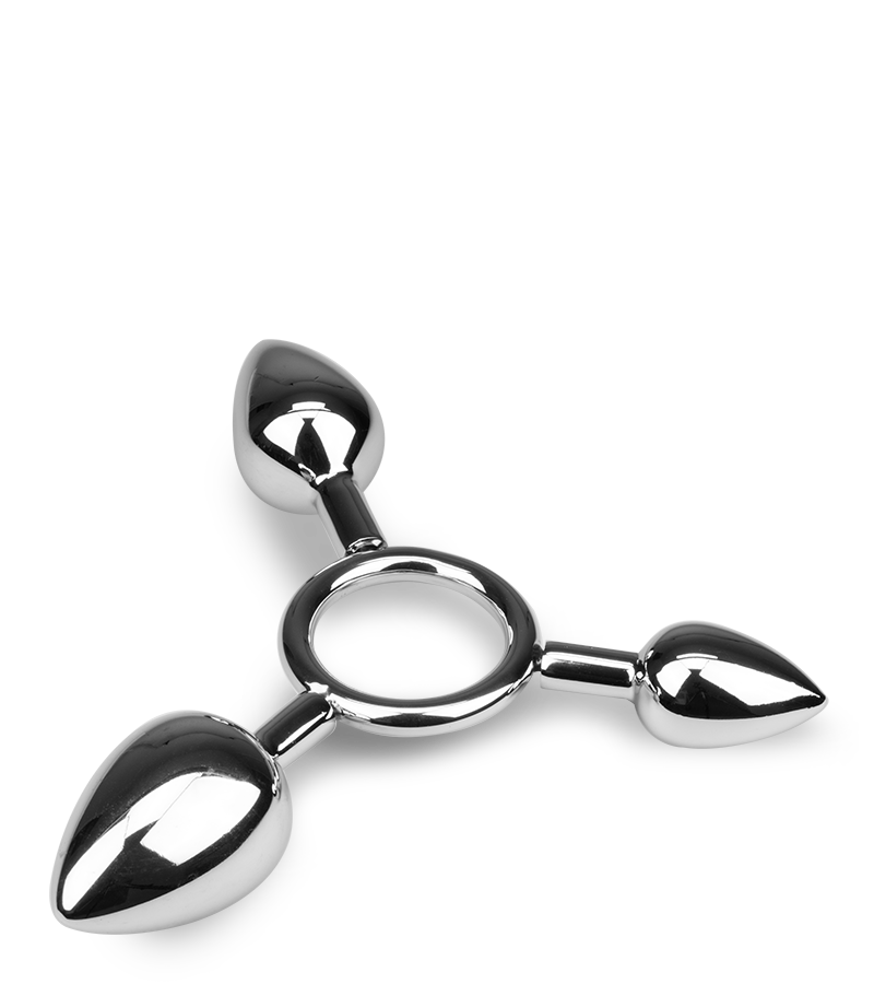 Triple plug anal Pepper