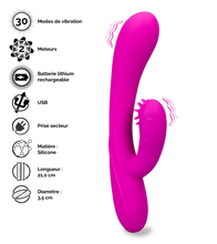 Charger l'image dans la galerie, Vibro rabbit point-G 30 vitesses