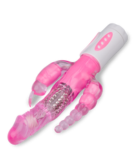 Charger l'image dans la galerie, Vibro rabbit rotatif triple pénétration