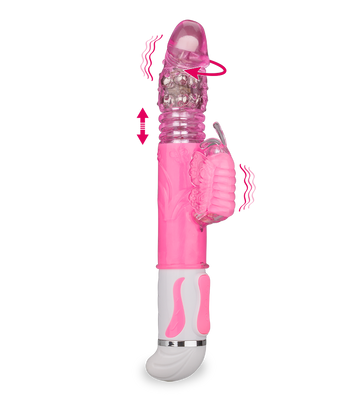 Vibro rabbit rotatif va-et-vient 12 vitesses