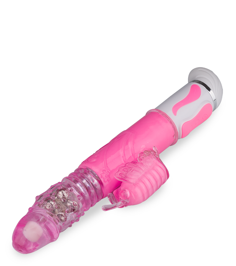 Vibro rabbit rotatif va-et-vient 12 vitesses
