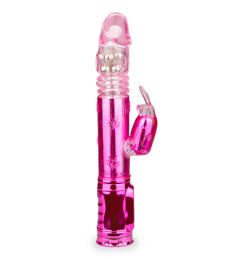Vibro rabbit XXL Deluxe USB va-et-vient