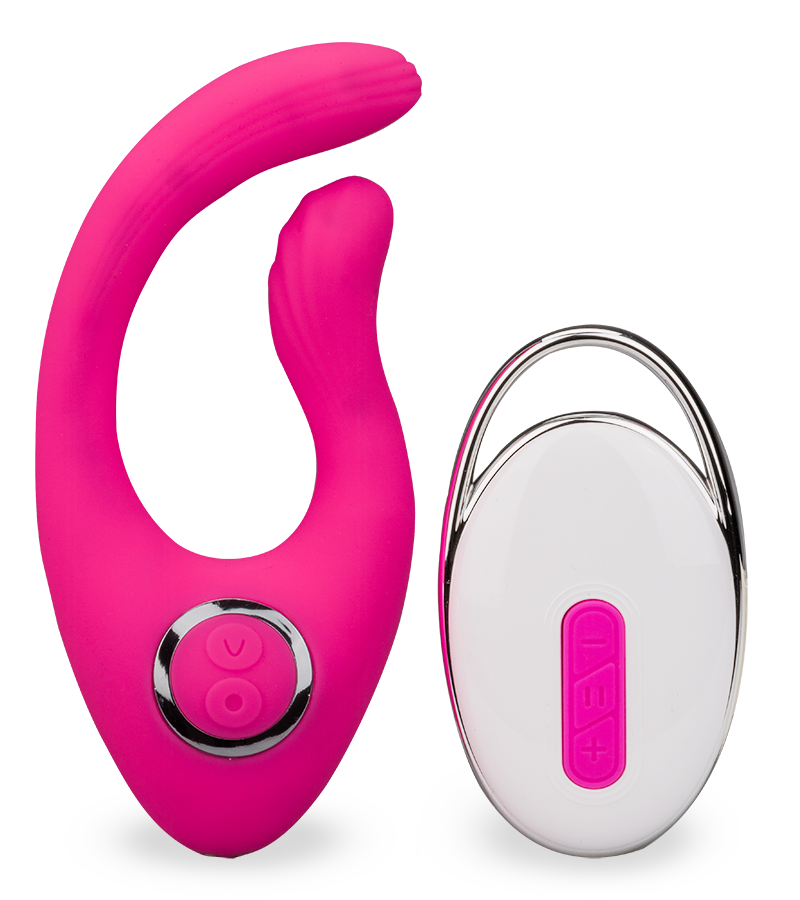 Vibromasseur clitoris courbé 12 modes USB magnetic