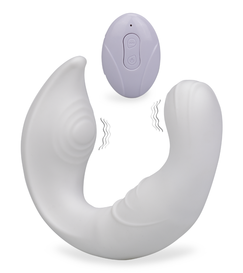 Vibromasseur de couple 2-en-1 point G et clitoris